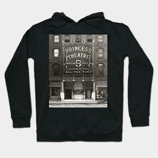 The Princess Theatre, 1910. Vintage Photo Hoodie